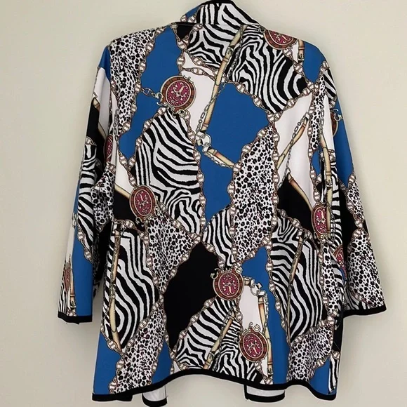 KORET Size XL Woman’s Jacket Open Front 3/4 sleeves - Picture 2 of 4